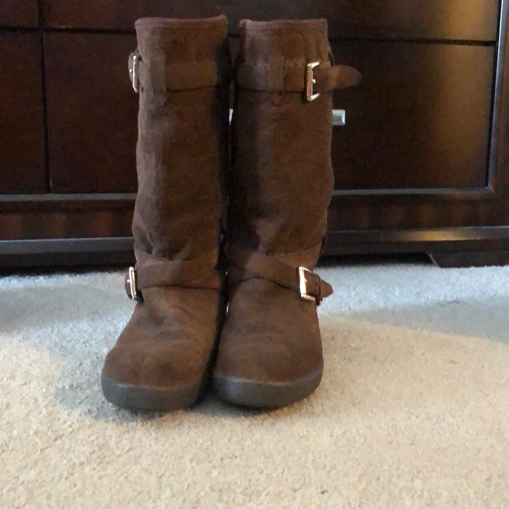Coach winter boots